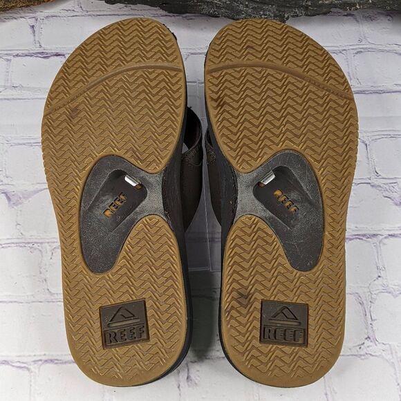Reef Fanning Sandals Flip Flops - Picture 6 of 9